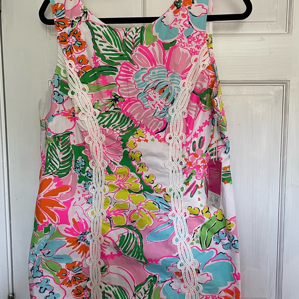 NWT Lilly Pulitzer for Target Nosey Posie Sleeveless Round Neck Dress Size 16
